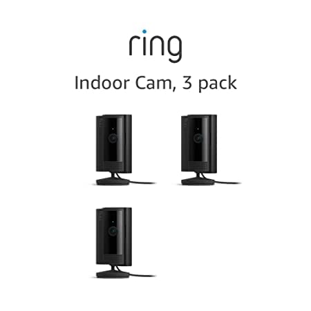 Ring Indoor Cam (2nd Gen) | latest generation, 2023 release | 1080p HD Video & Color Night Vision, Two-Way Talk, and Manual Audio & Video Privacy Cover | White