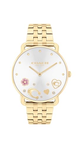 COACH Elliot Women's Watch | Elegant and Sophisticated Style Combined | Premium Quality Timepiece for Everyday Wear | Water Resistant - 3 ATM/30 Meters