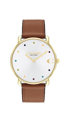 COACH Elliot Women's Watch | Elegant and Sophisticated Style Combined | Premium Quality Timepiece for Everyday Wear | Water Resistant - 3 ATM/30 Meters