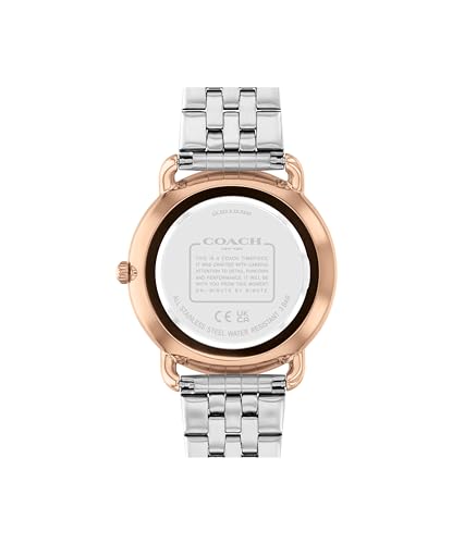 COACH Elliot Women's Watch | Elegant and Sophisticated Style Combined | Premium Quality Timepiece for Everyday Wear | Water Resistant - 3 ATM/30 Meters