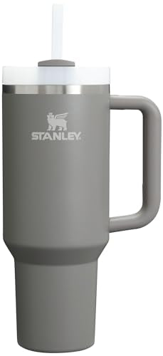 Stanley Quencher H2.0 FlowState Stainless Steel Vacuum Insulated Tumbler with Lid and Straw for Water, Iced Tea or Coffee, Smoothie and More, Fuchsia, 40oz