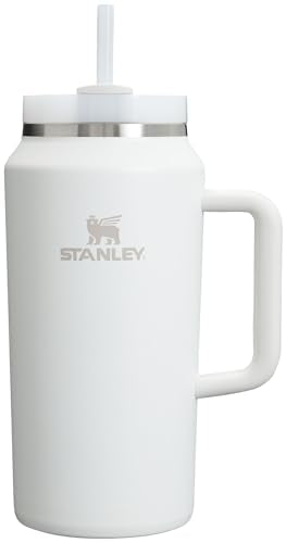 Stanley Quencher H2.0 FlowState Stainless Steel Vacuum Insulated Tumbler with Lid and Straw for Water, Iced Tea or Coffee, Smoothie and More, Fuchsia, 40oz