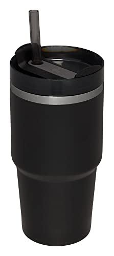 Stanley Quencher H2.0 FlowState Stainless Steel Vacuum Insulated Tumbler with Lid and Straw for Water, Iced Tea or Coffee, Smoothie and More, Fuchsia, 40oz