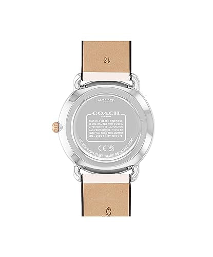 COACH Elliot Women's Watch | Elegant and Sophisticated Style Combined | Premium Quality Timepiece for Everyday Wear | Water Resistant - 3 ATM/30 Meters