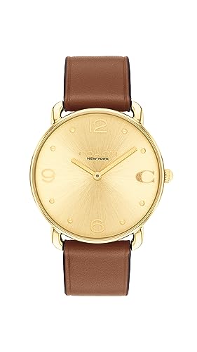 COACH Elliot Women's Watch | Elegant and Sophisticated Style Combined | Premium Quality Timepiece for Everyday Wear | Water Resistant - 3 ATM/30 Meters