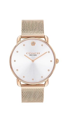 COACH Elliot Women's Watch | Elegant and Sophisticated Style Combined | Premium Quality Timepiece for Everyday Wear | Water Resistant - 3 ATM/30 Meters