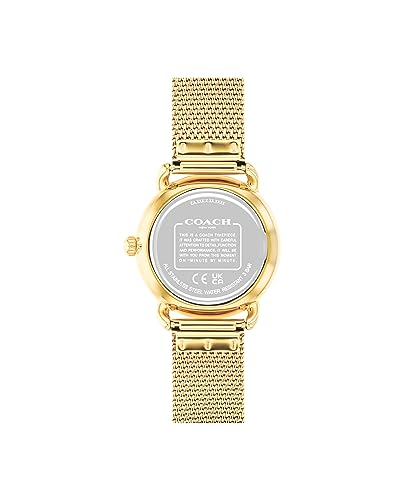 COACH Elliot Women's Watch | Elegant and Sophisticated Style Combined | Premium Quality Timepiece for Everyday Wear | Water Resistant - 3 ATM/30 Meters