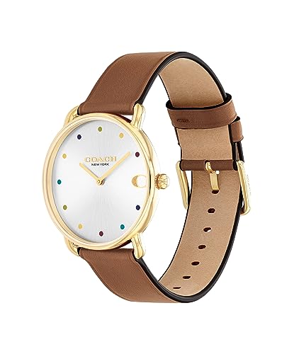 COACH Elliot Women's Watch | Elegant and Sophisticated Style Combined | Premium Quality Timepiece for Everyday Wear | Water Resistant - 3 ATM/30 Meters