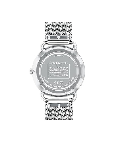 COACH Elliot Women's Watch | Elegant and Sophisticated Style Combined | Premium Quality Timepiece for Everyday Wear | Water Resistant - 3 ATM/30 Meters