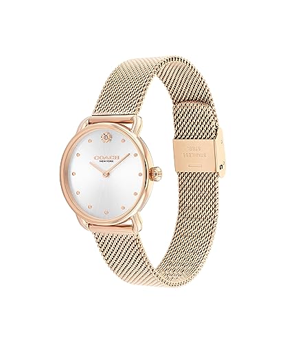 COACH Elliot Women's Watch | Elegant and Sophisticated Style Combined | Premium Quality Timepiece for Everyday Wear | Water Resistant - 3 ATM/30 Meters