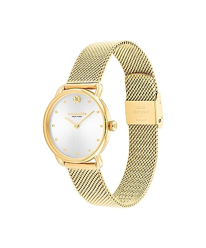 COACH Elliot Women's Watch | Elegant and Sophisticated Style Combined | Premium Quality Timepiece for Everyday Wear | Water Resistant - 3 ATM/30 Meters