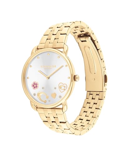 COACH Elliot Women's Watch | Elegant and Sophisticated Style Combined | Premium Quality Timepiece for Everyday Wear | Water Resistant - 3 ATM/30 Meters