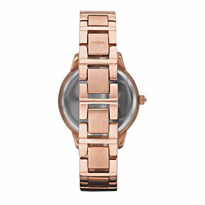 Fossil Jesse Women's Watch with Crystal Accents and Self-Adjustable Stainless Steel Bracelet Band