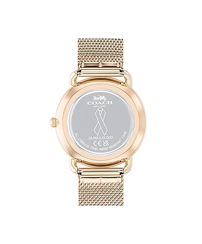 COACH Elliot Women's Watch | Elegant and Sophisticated Style Combined | Premium Quality Timepiece for Everyday Wear | Water Resistant - 3 ATM/30 Meters