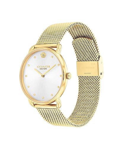 COACH Elliot Women's Watch | Elegant and Sophisticated Style Combined | Premium Quality Timepiece for Everyday Wear | Water Resistant - 3 ATM/30 Meters