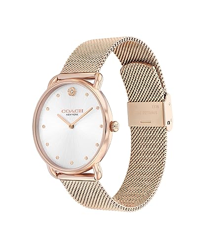 COACH Elliot Women's Watch | Elegant and Sophisticated Style Combined | Premium Quality Timepiece for Everyday Wear | Water Resistant - 3 ATM/30 Meters