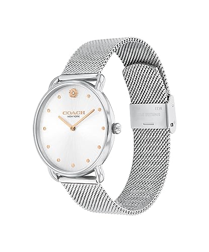 COACH Elliot Women's Watch | Elegant and Sophisticated Style Combined | Premium Quality Timepiece for Everyday Wear | Water Resistant - 3 ATM/30 Meters